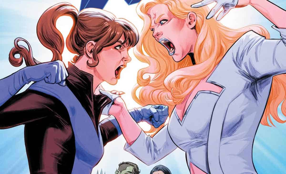 kitty pryde y emma frost se enfrentan en exceptional x-men #3