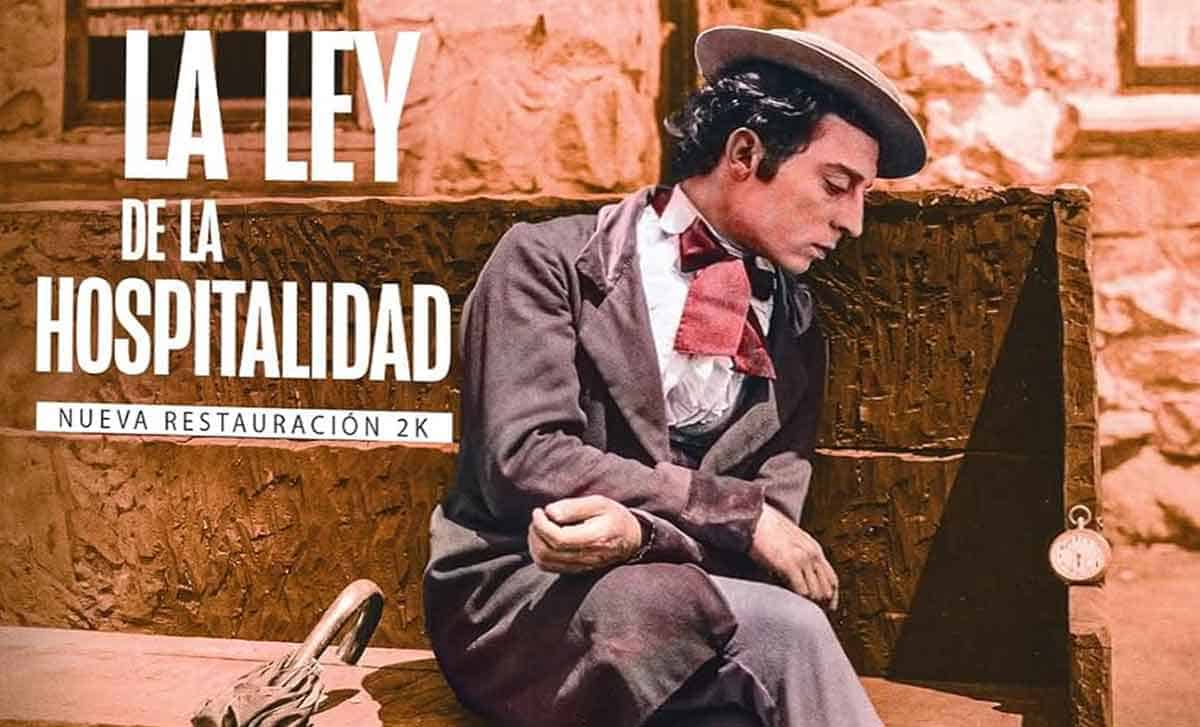 reseña edición doméstica de la ley de la hospitalidad (1923) en blu-ray, donde se restaura en 2k