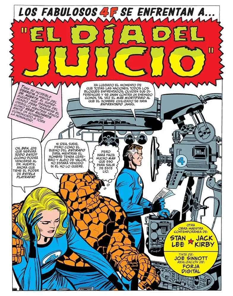 biblioteca marvel 63. los cuatro fantásticos 12 1967