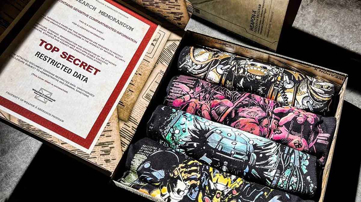 heroes & villains lanza colección inspirada en el programa 'weapon x' de marvel en la new york comic-con