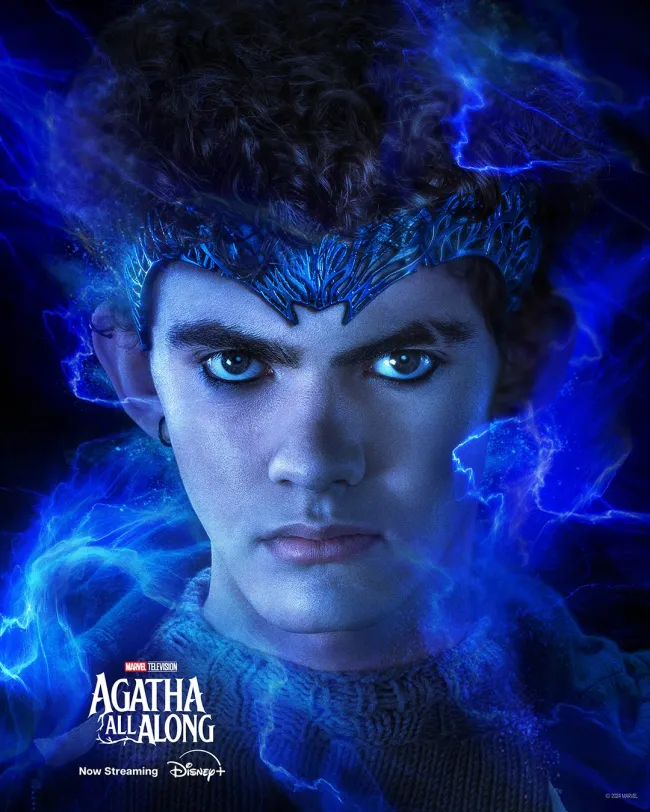 agatha all along wiccan poster