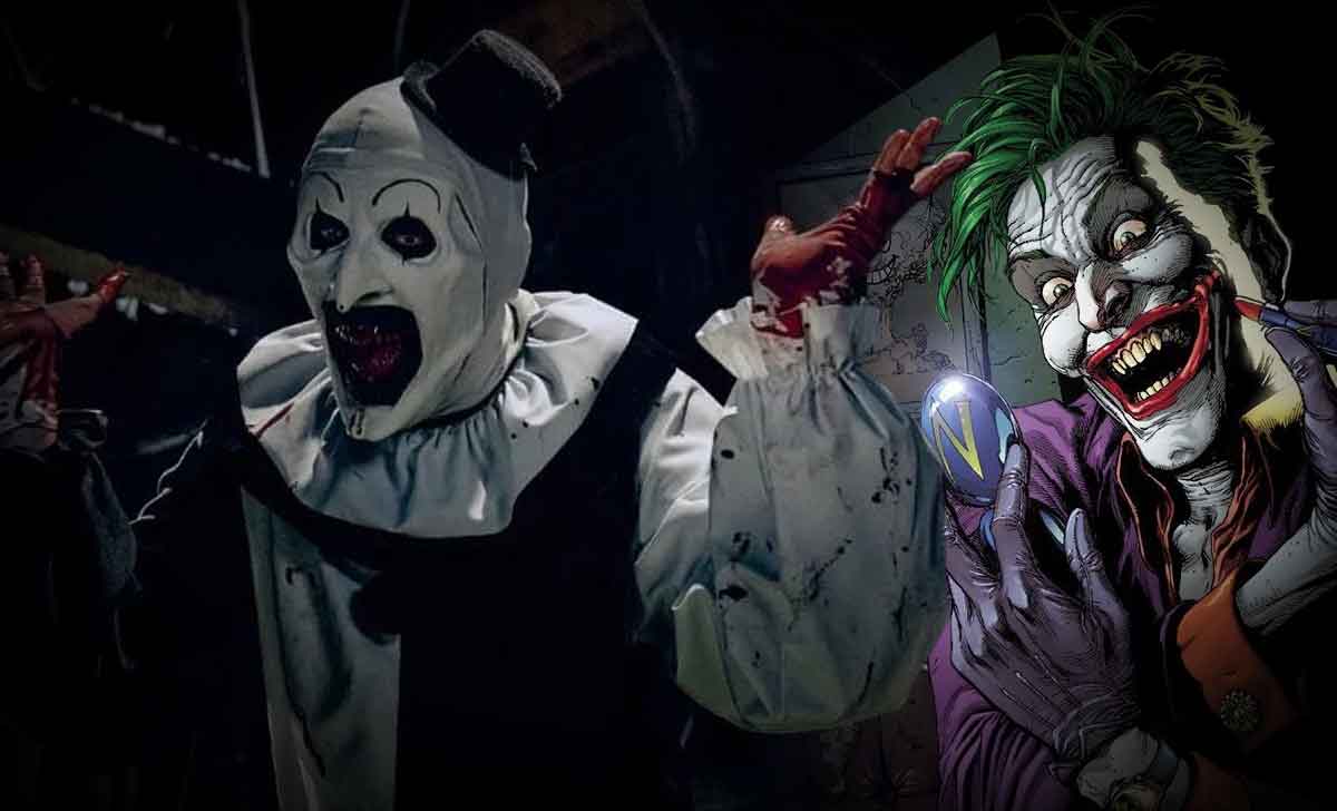 art el payaso (terrifier 3) y joker