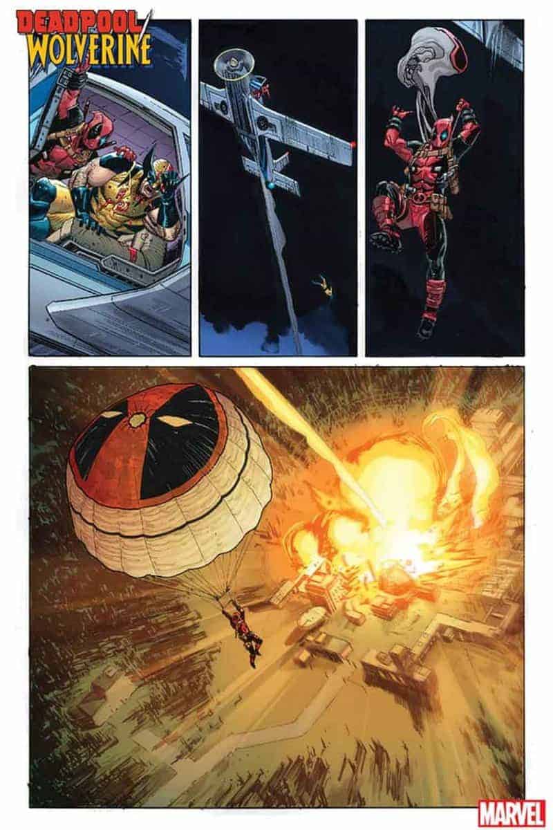 Deadpool y Wolverine Marvel Comics