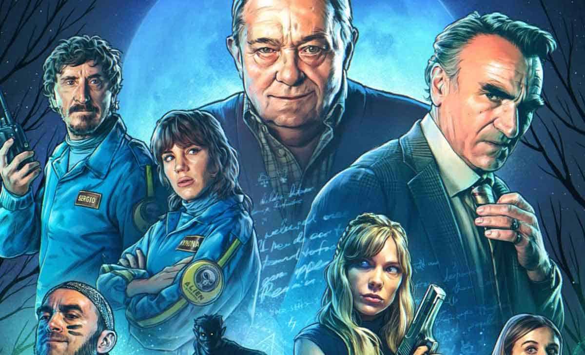 hay algo en el bosque poster