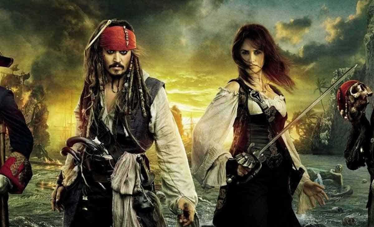 Piratas del Caribe Johnny Depp Penélope Cruz