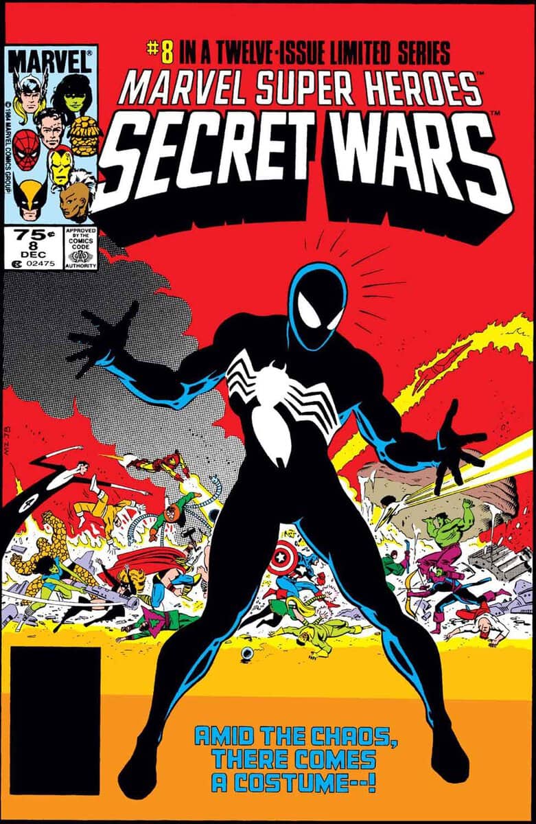spider-man secret wars (1984)