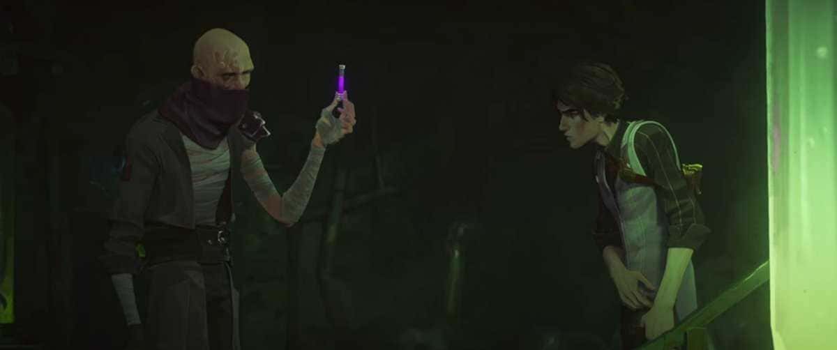 el personaje más enigmático de arcane tiene un pasado oscuro