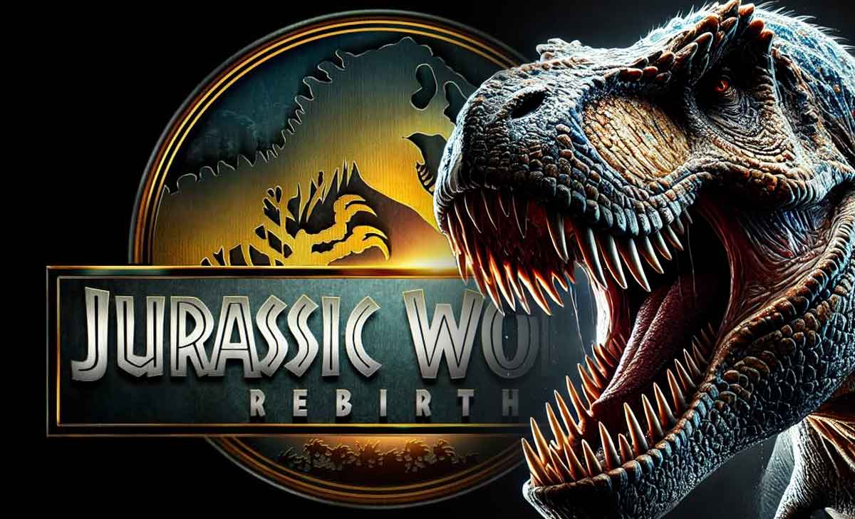 Jurassic World 4 destruirá a Marvel y a DC en 2025 jurassic world rebirth logo dinosaurios