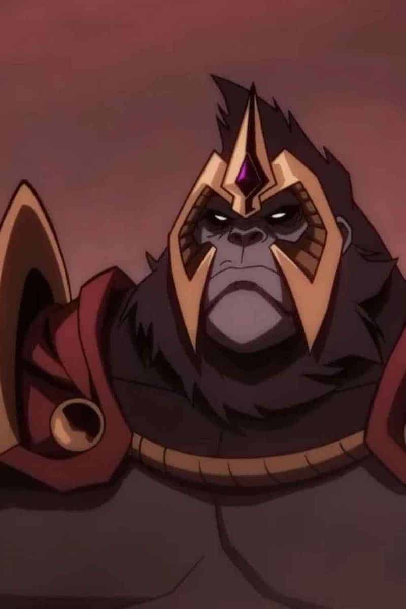 Gorilla Grodd en Creature Commandos en HBO