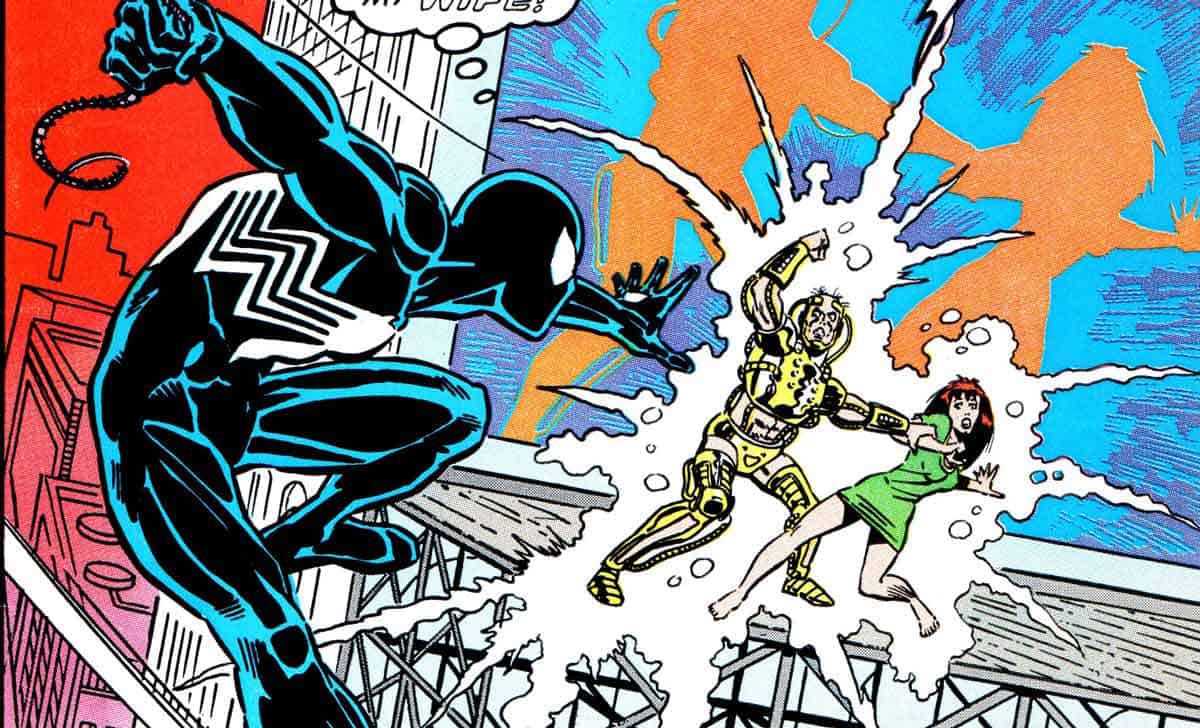 web of spider-man 36