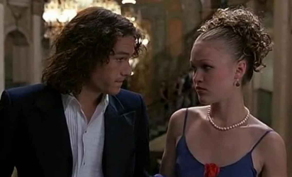 Julia Stiles revive su experiencia junto a Heath Ledger, 25 años después 10 razones para odiarte heath ledger y julia stiles