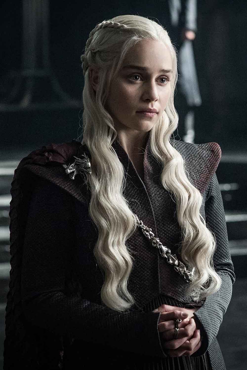 Emilia Clarke como Daenerys Targaryen