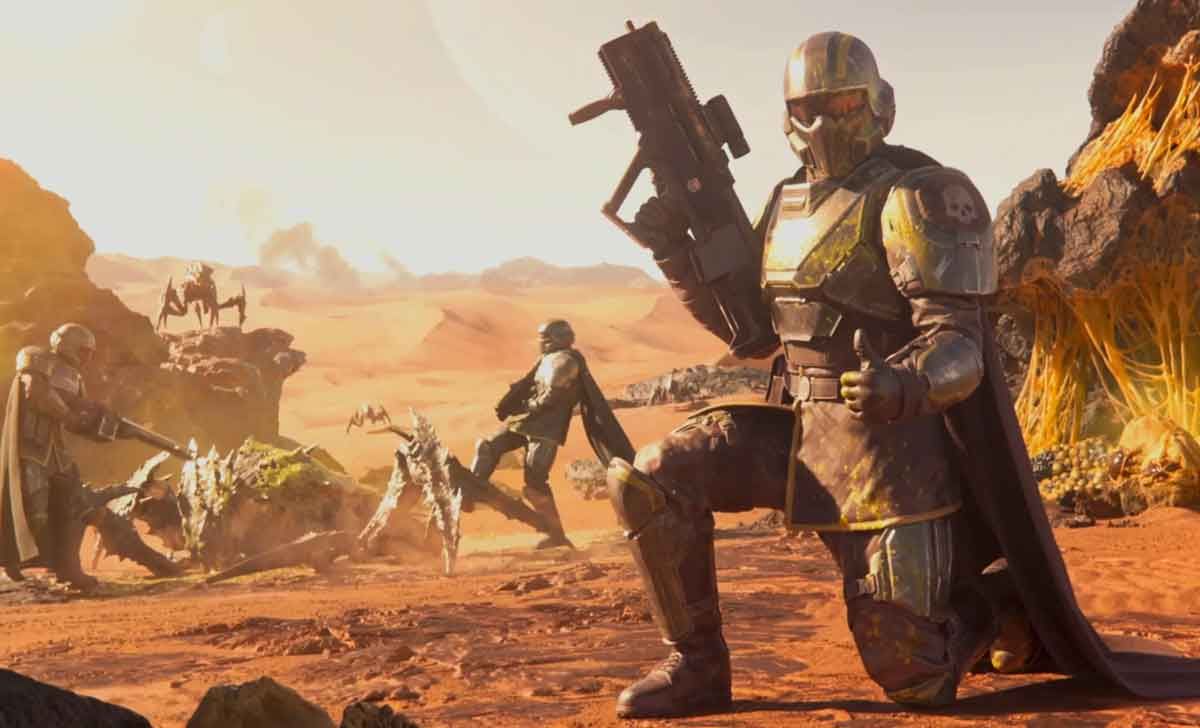 película de videojuego ¡Helldivers!