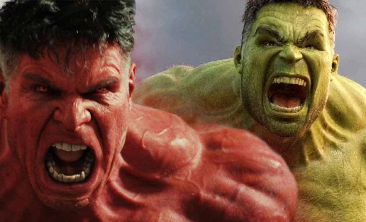 Explicación a por qué Red Hulk es rojo y no verde en el UCM red hulk y hulk verde ucm