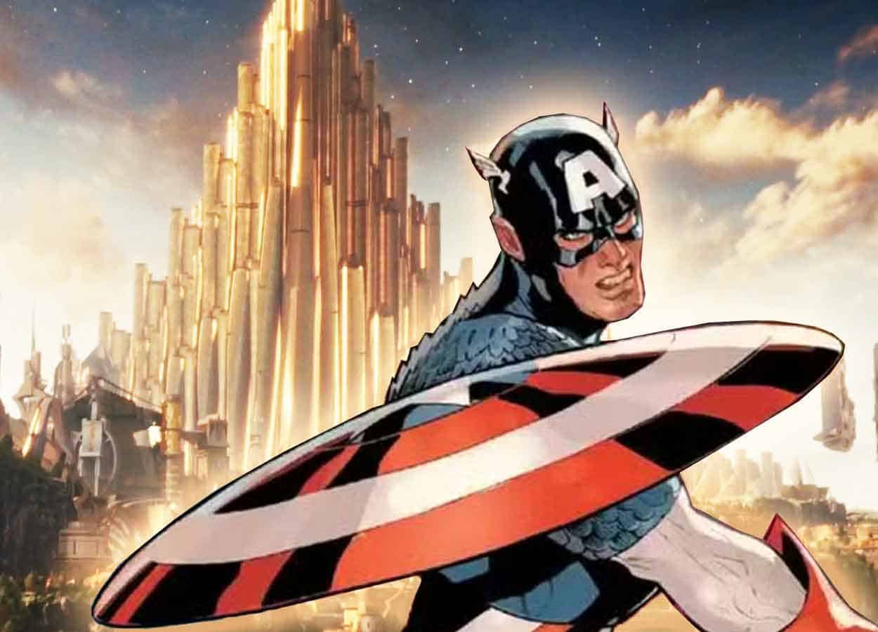 capitán américa dios de asgard