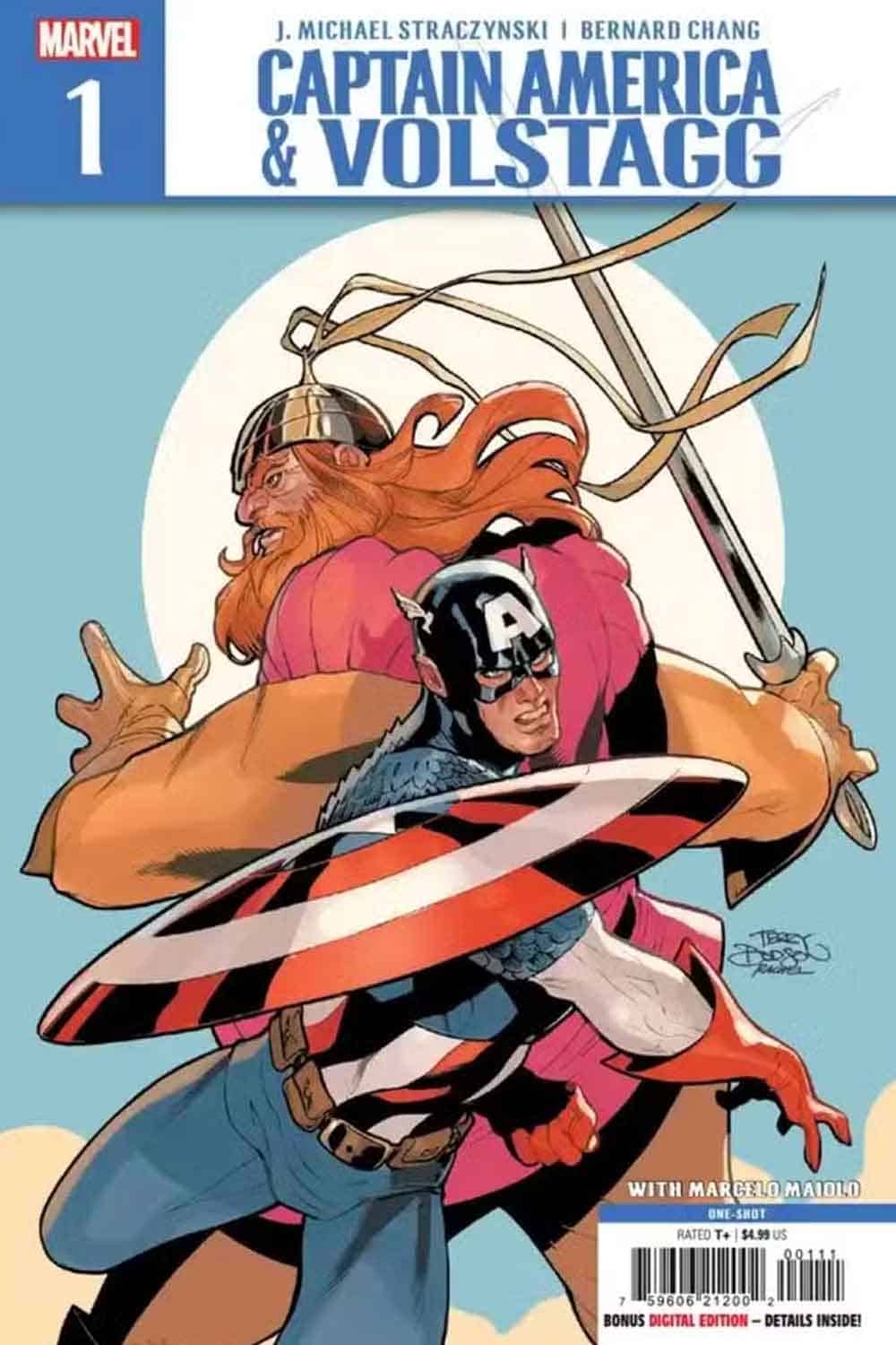 captain america and volstagg 1 capitán américa