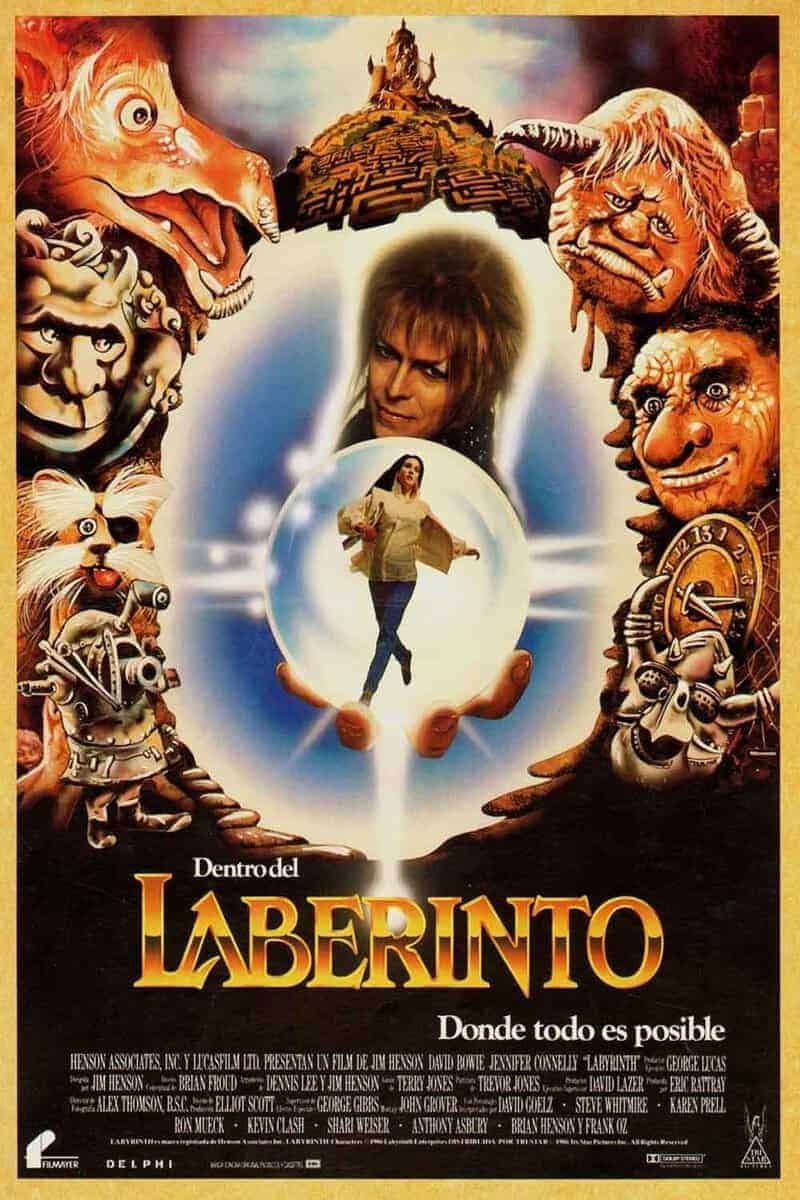 Dentro del laberinto (1986) película de culto