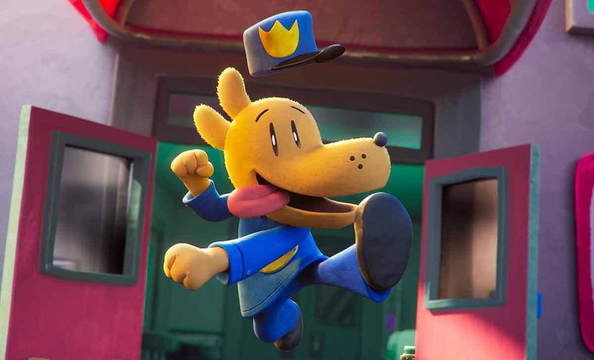 dog man (2025) película de animación