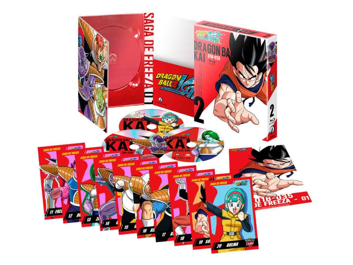 dragon ball z kai box 2. episodios 18 a 35