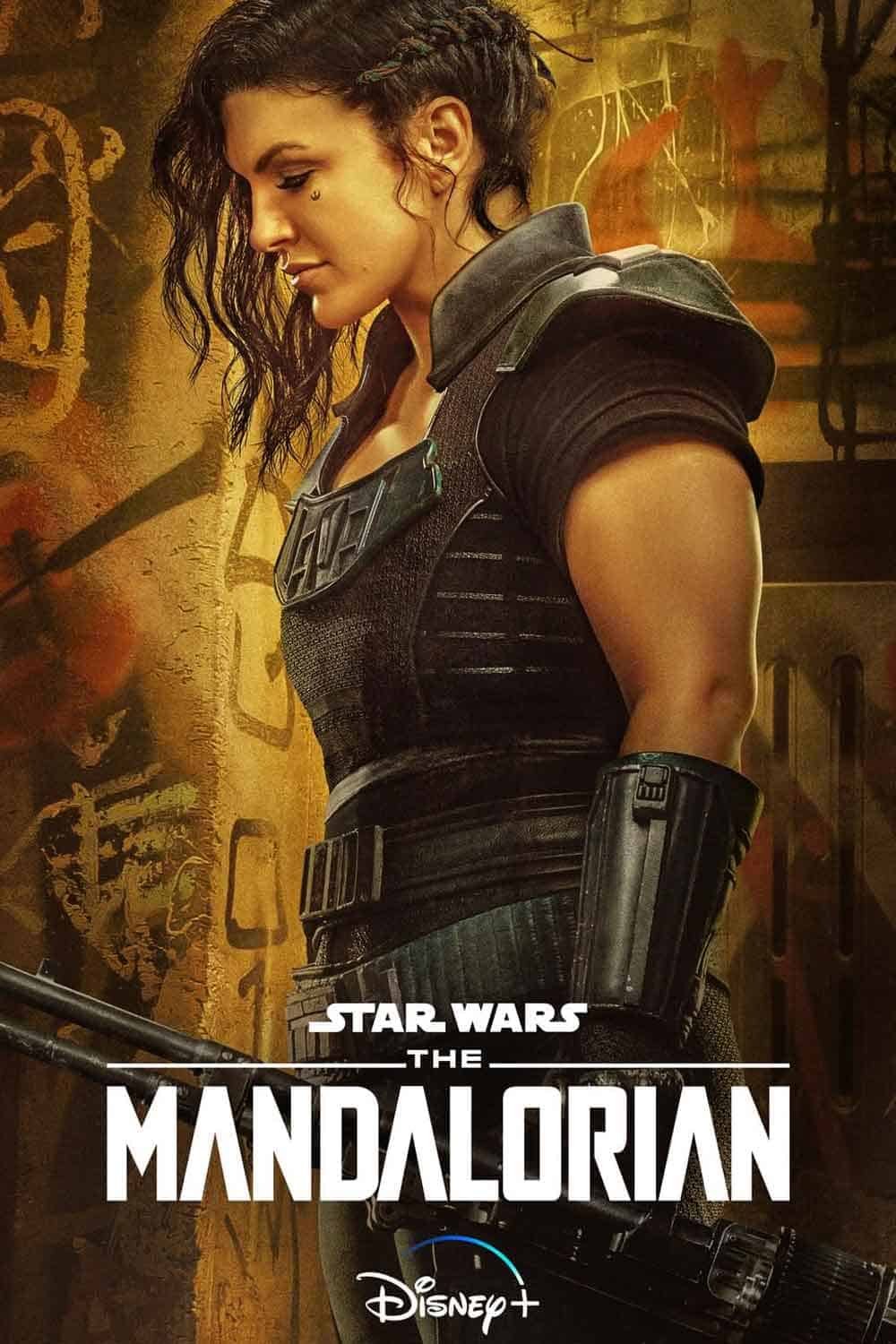 gina carano en el mandaloriano de disney plus