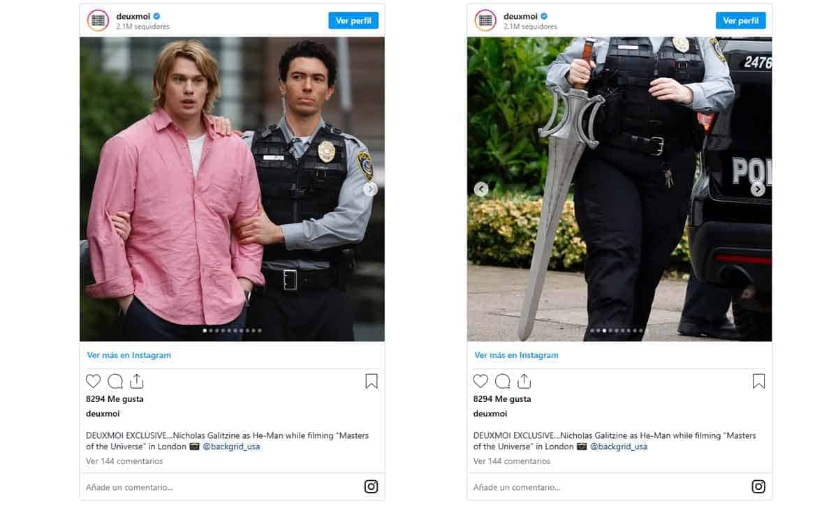 Masters of the Universe Príncipe Adam y su espadón