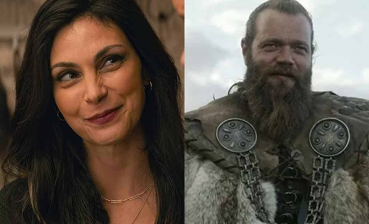 morena baccarin y jóhannes haukur jóhannesson