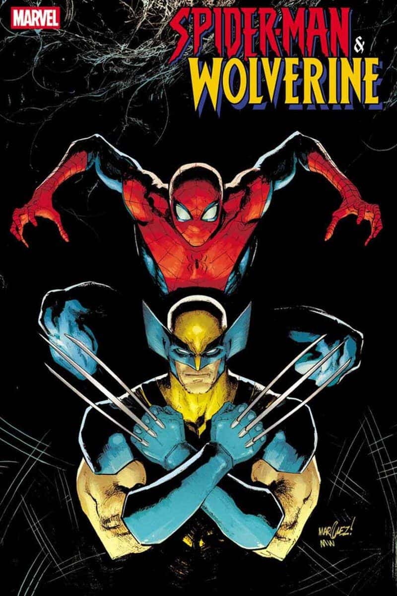 spider-man y wolverine de marvel comics