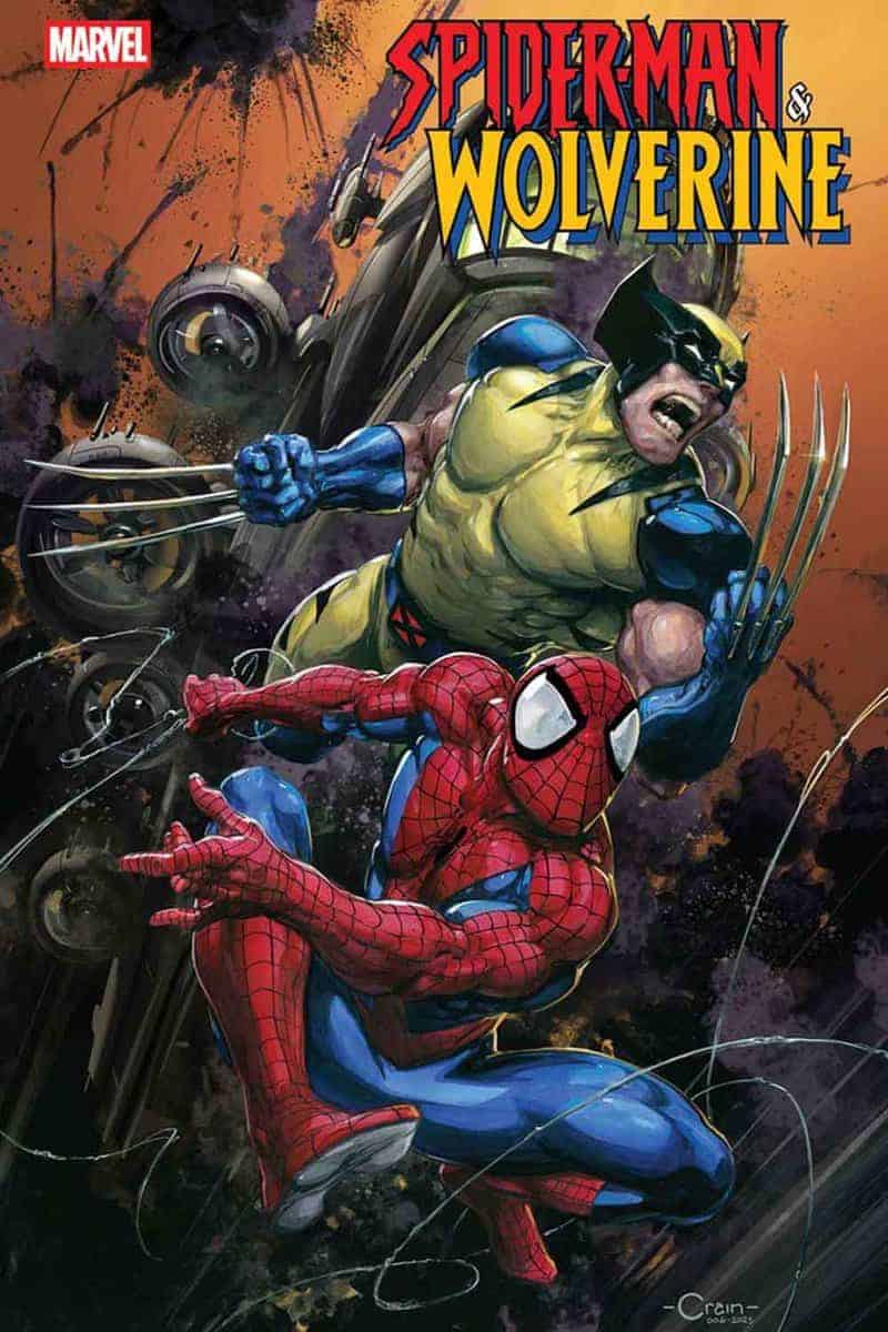 spider-man y wolverine de marvel comics