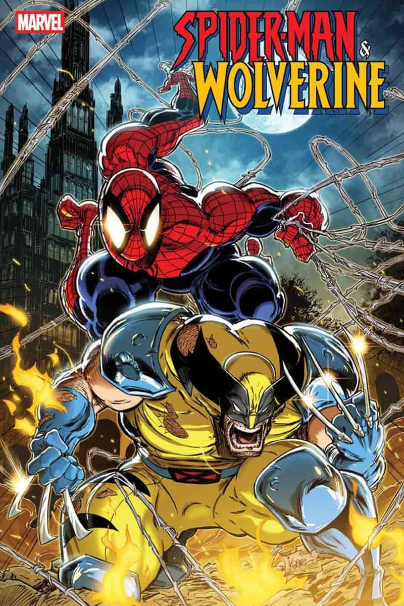 spider-man y wolverine de marvel comics