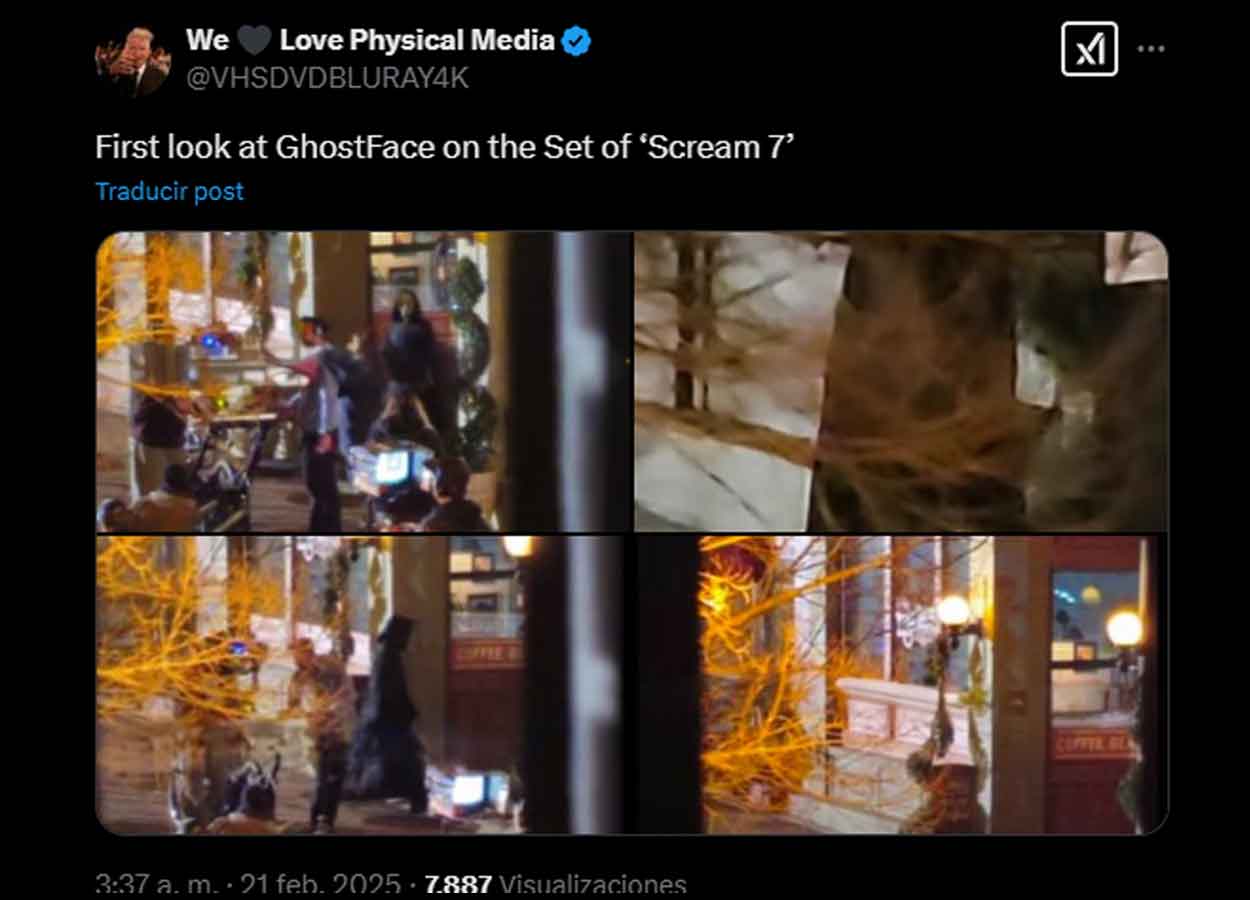 imágenes filtradas Scream 7