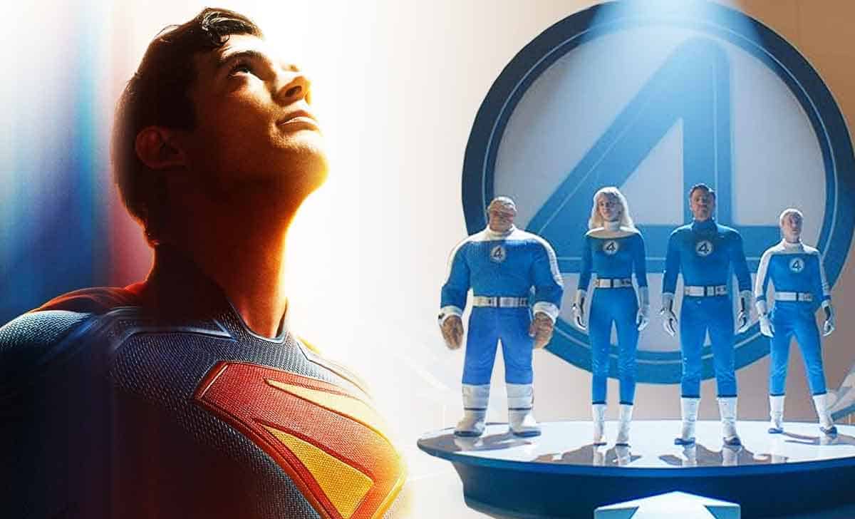 Superman contra Los Cuatro Fantásticos