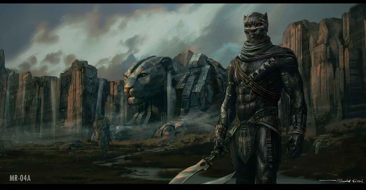 Black panther - Concept art Vengadores: Doomsday