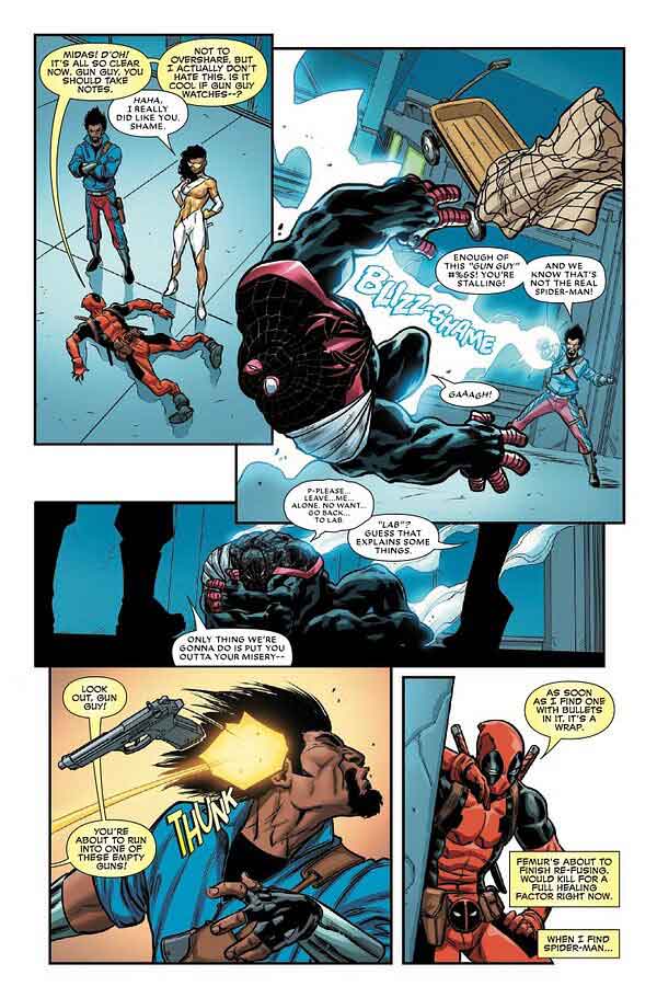 el nuevo traje de vibranium de miles morales lo convierte en el spider-man más resistente