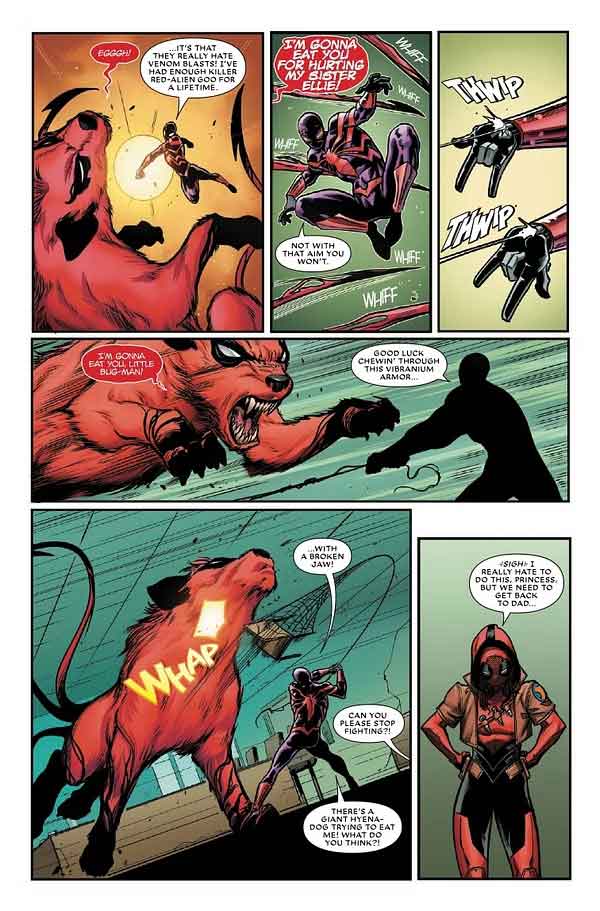 el nuevo traje de vibranium de miles morales lo convierte en el spider-man más resistente