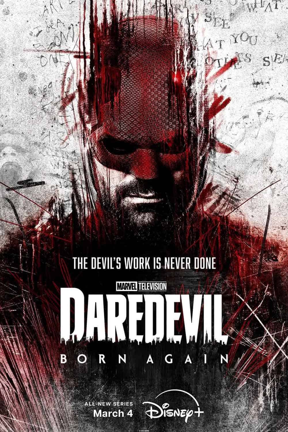 daredevil: born again poster 2025 serie