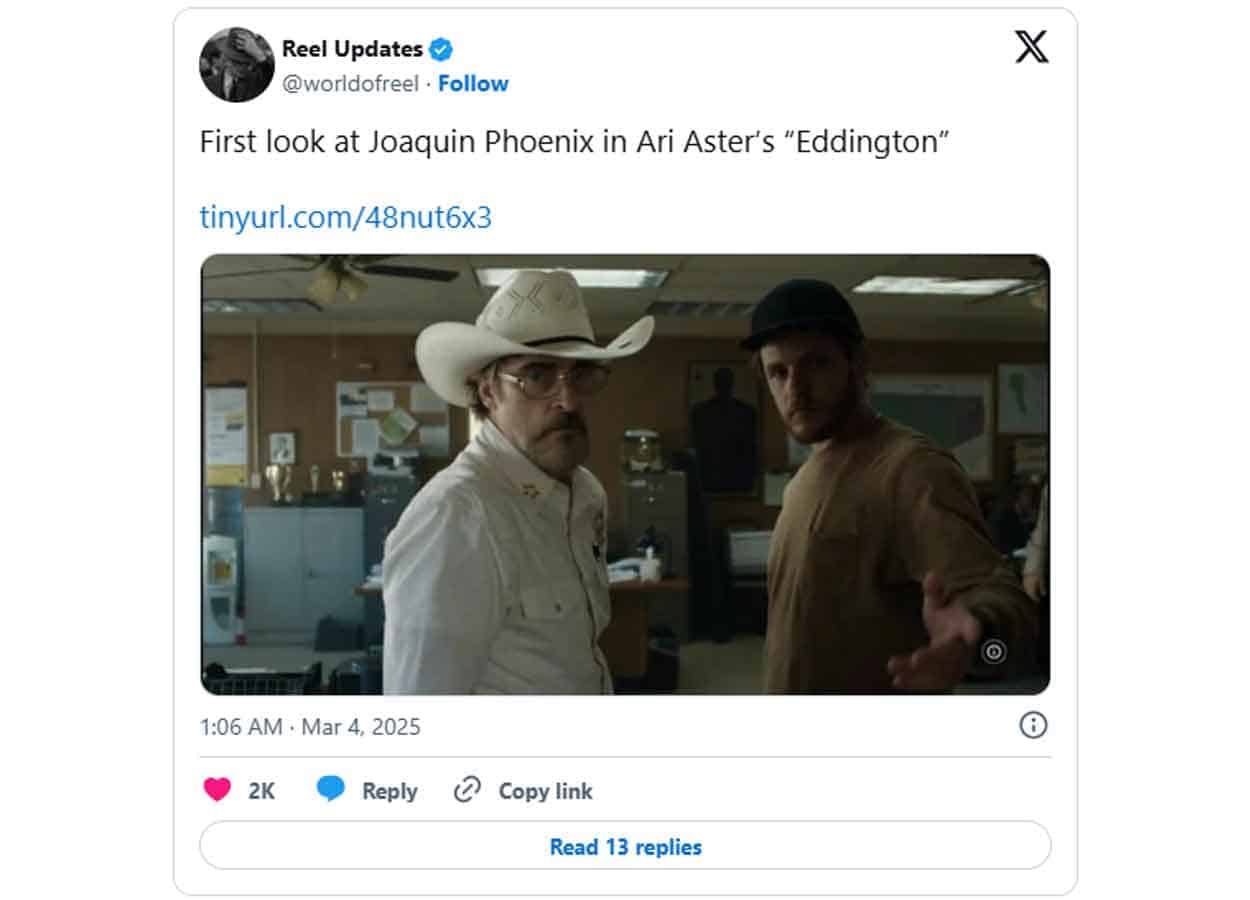 Joaquin Phoenix en Eddington