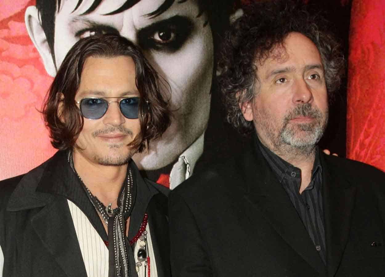 johnny depp y tim burton