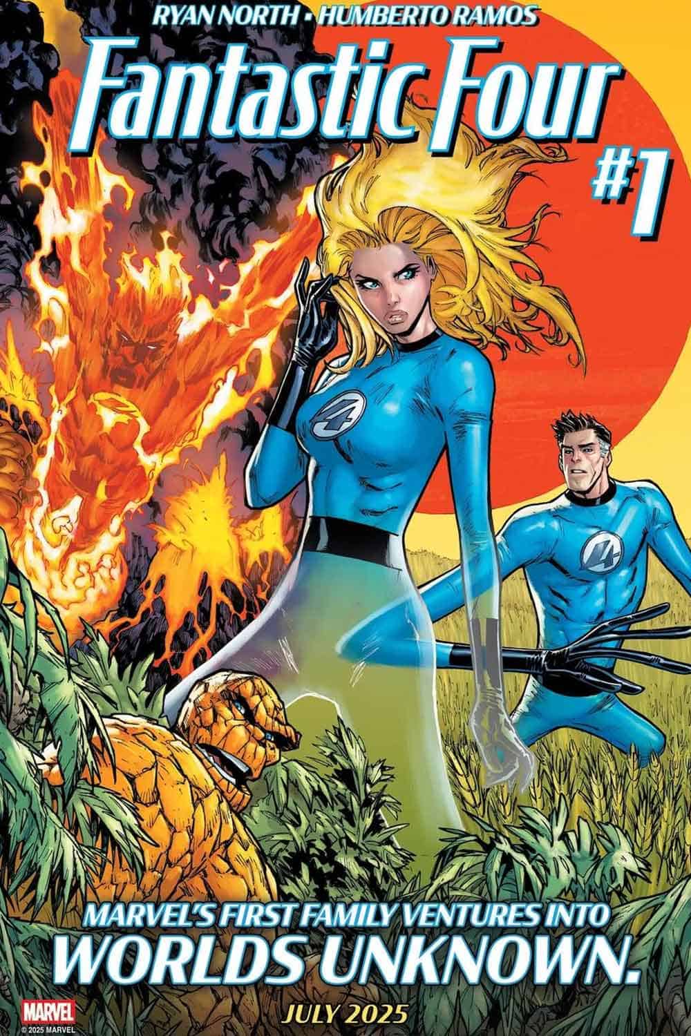 los cuatro fantásticos marvel comics