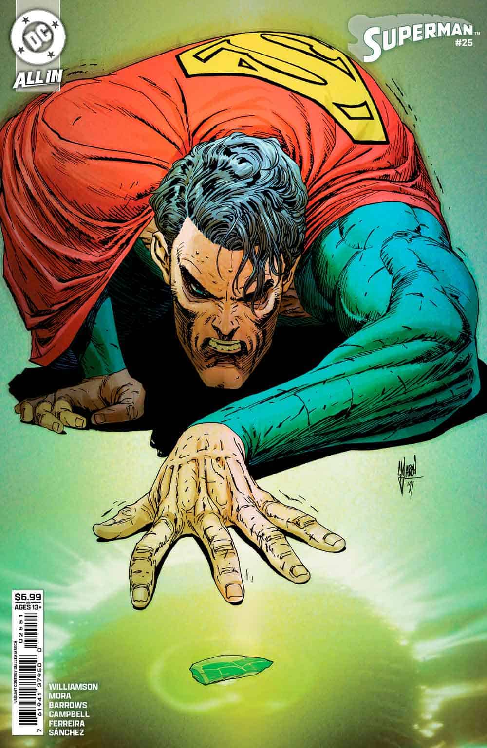 superman #25: el regreso de lex luthor lo cambia todo en este número histórico