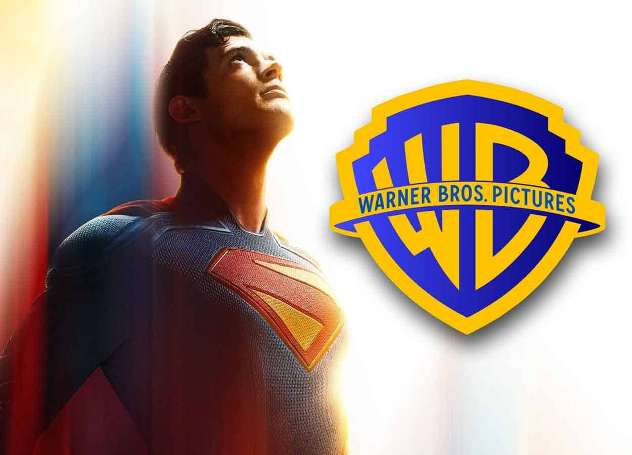 superman tiene en sus manos el destino de warner bros