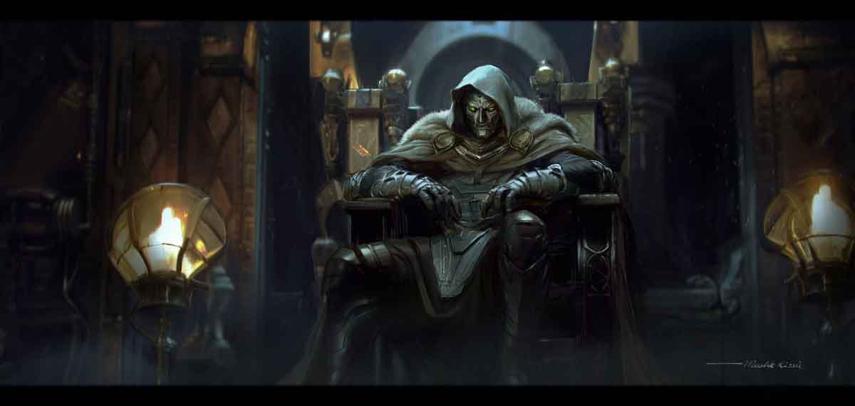 doctor doom concept art vengadores doomsday vengadores: secret wars