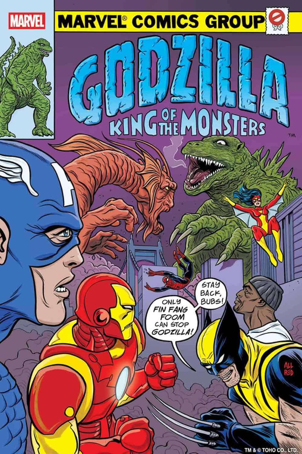 godzilla vs vengadores