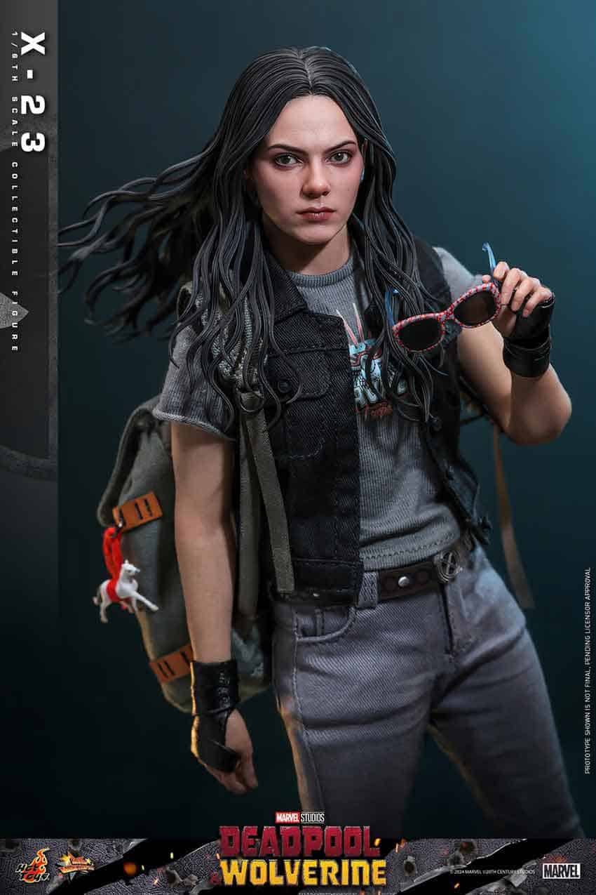 Hot Toys X-23 Dafne Keen Deadpool y Lobezno