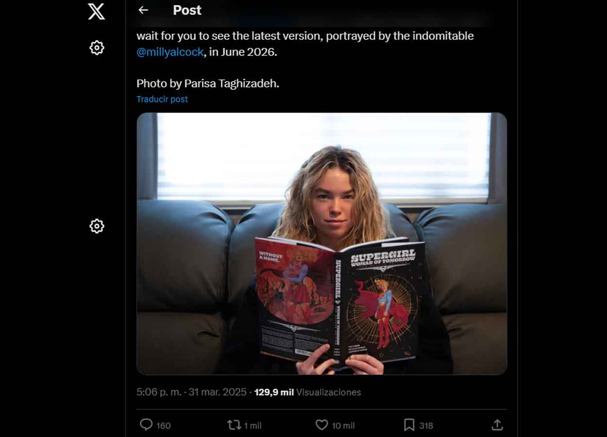 primera imagen de la indomable milly alcock