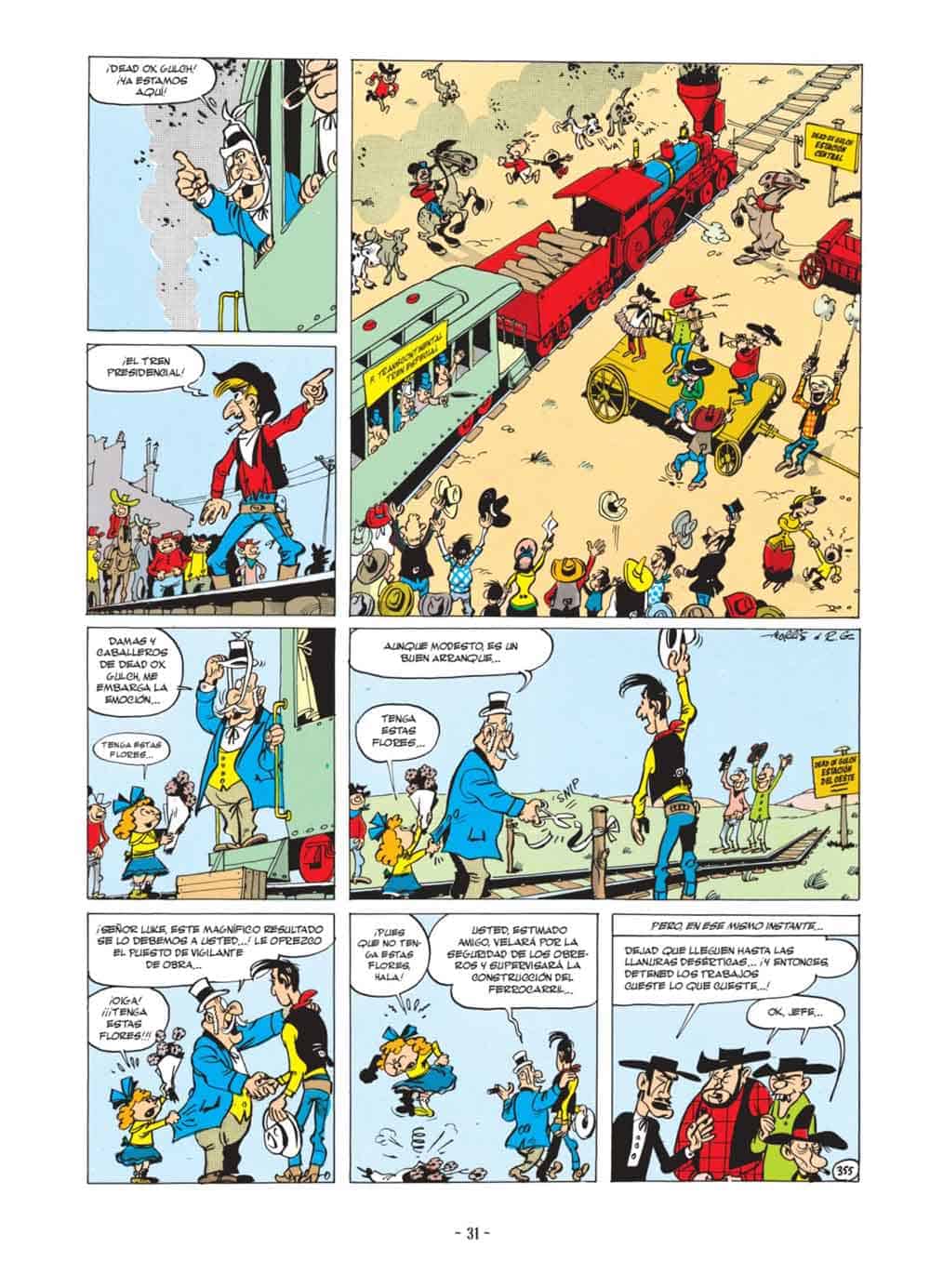 lucky luke página