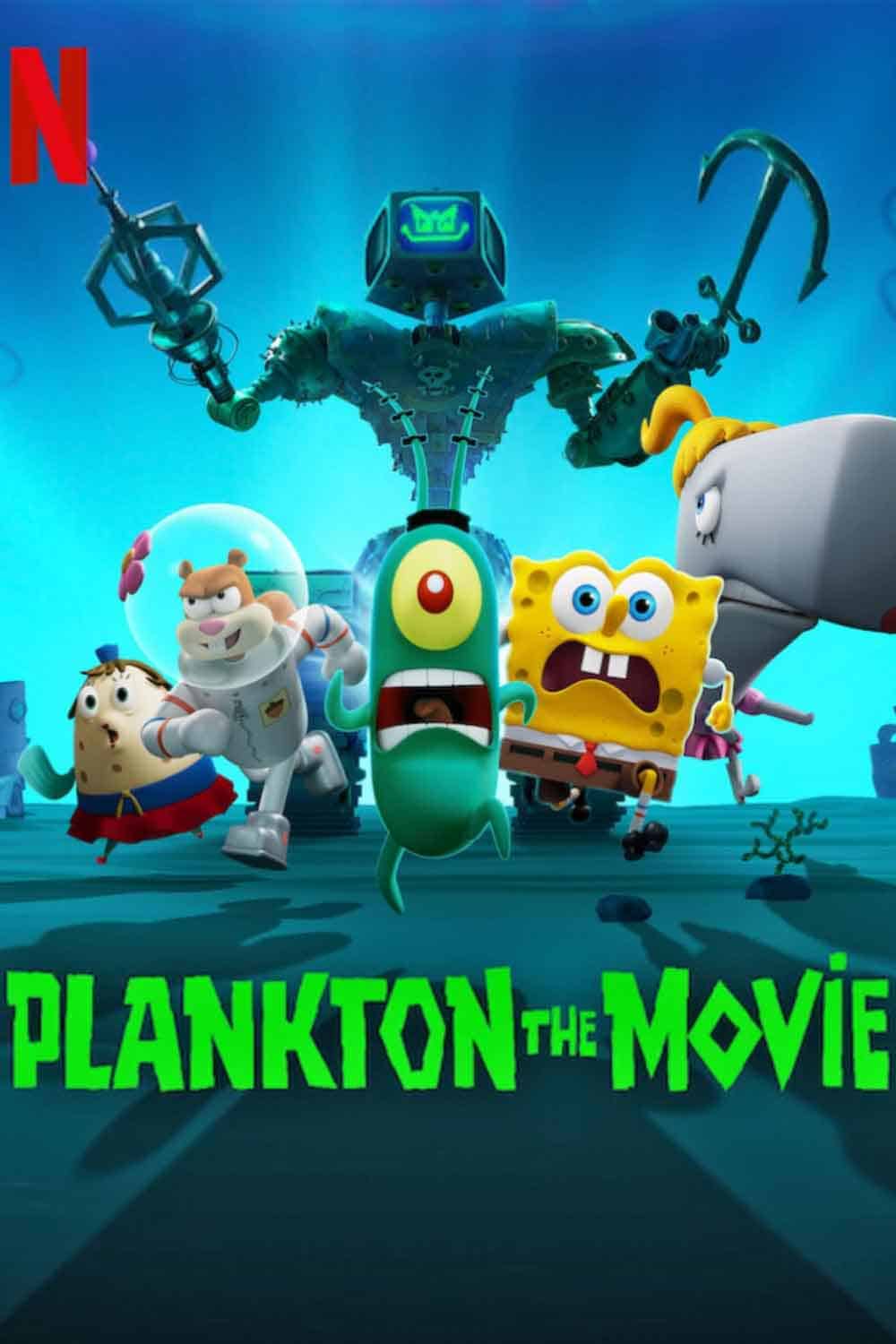 película de animación Netflix plakton