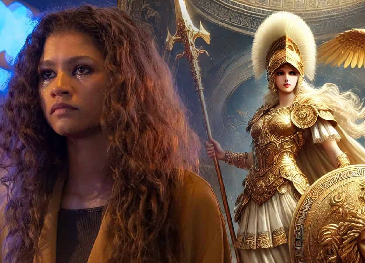 zendaya atenea en the odyssey