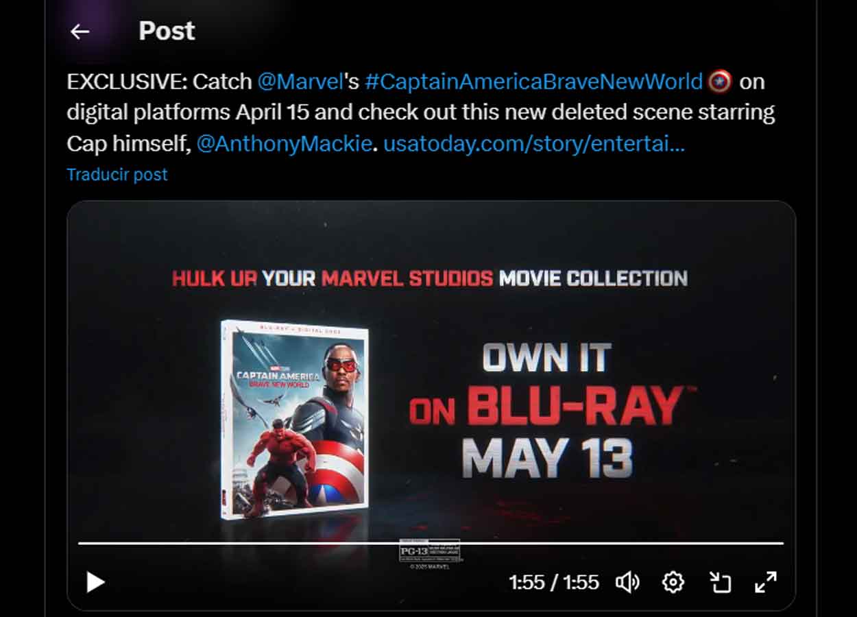 Capitán América: Brave New World