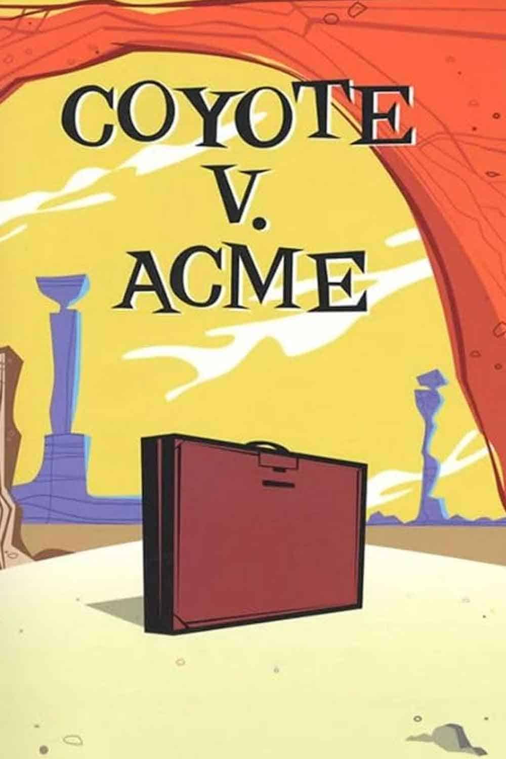 coyote vs acme poster