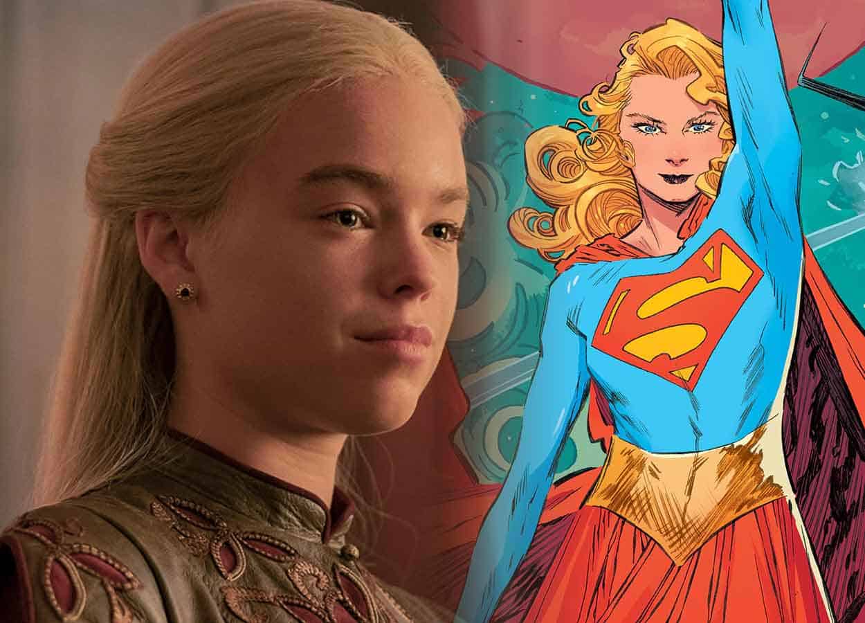 Milly Alcock demuestra sus mejores movimientos como protagonista de Supergirl milly alcock supergirl plena acción